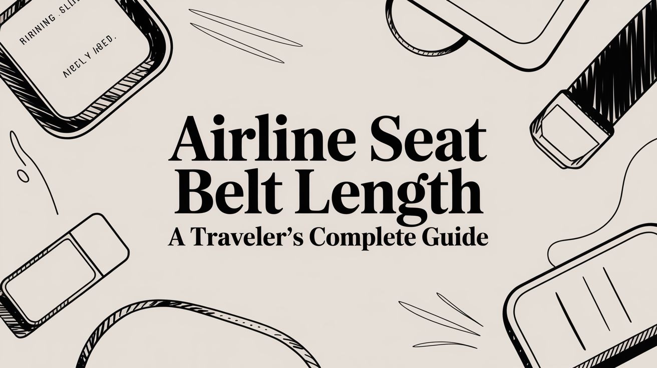 Airline Seat Belt Length A Traveler's Complete Guide