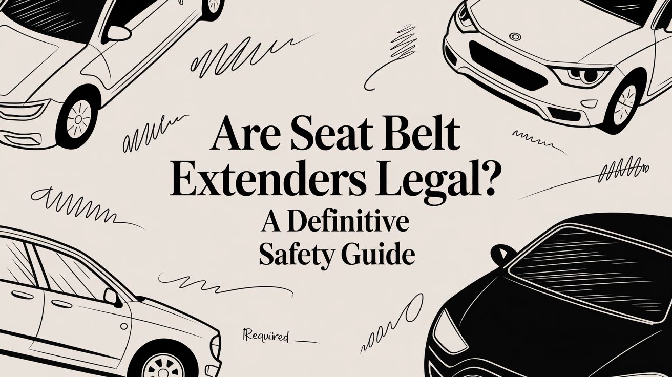 Are Seat Belt Extenders Legal? A Definitive Safety Guide