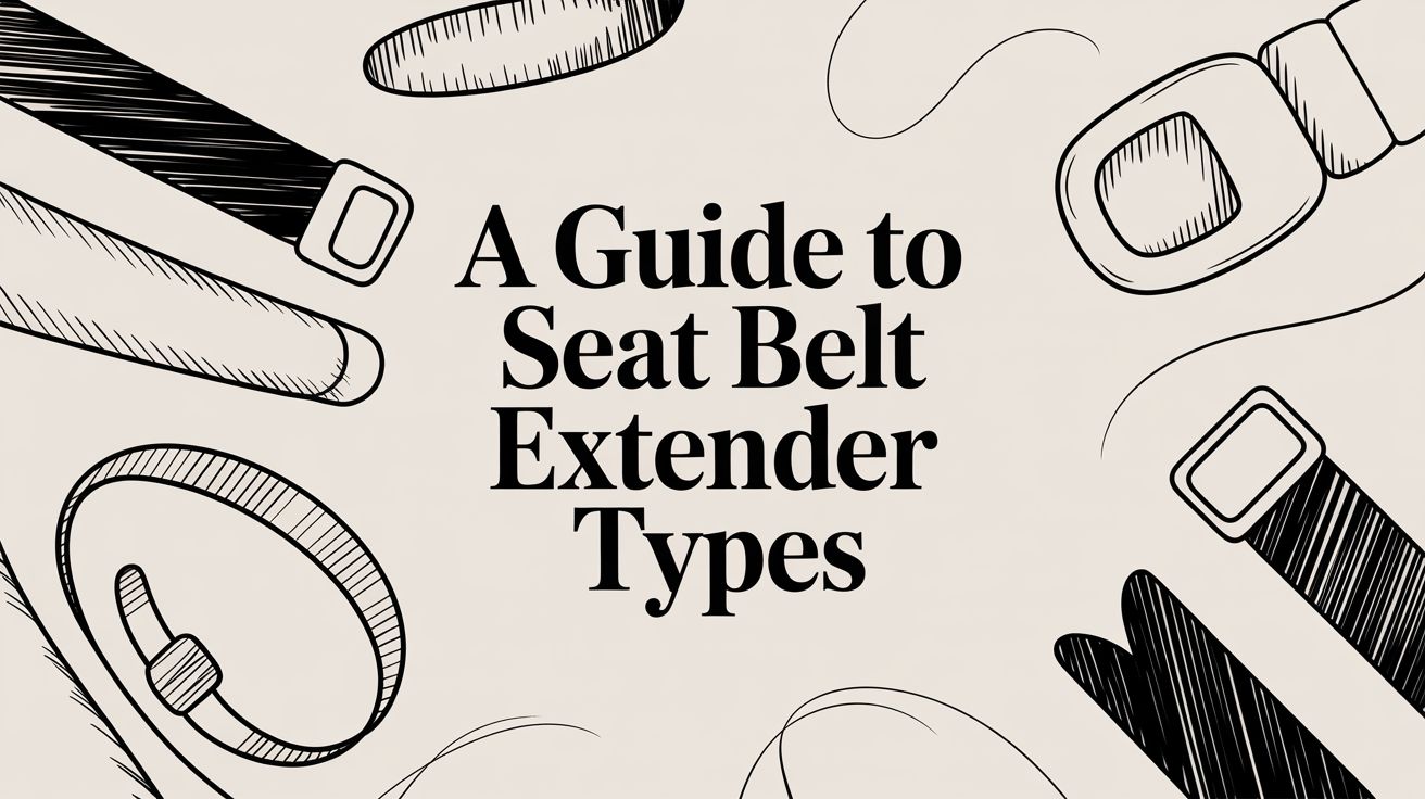 A Guide to Seat Belt Extender Types