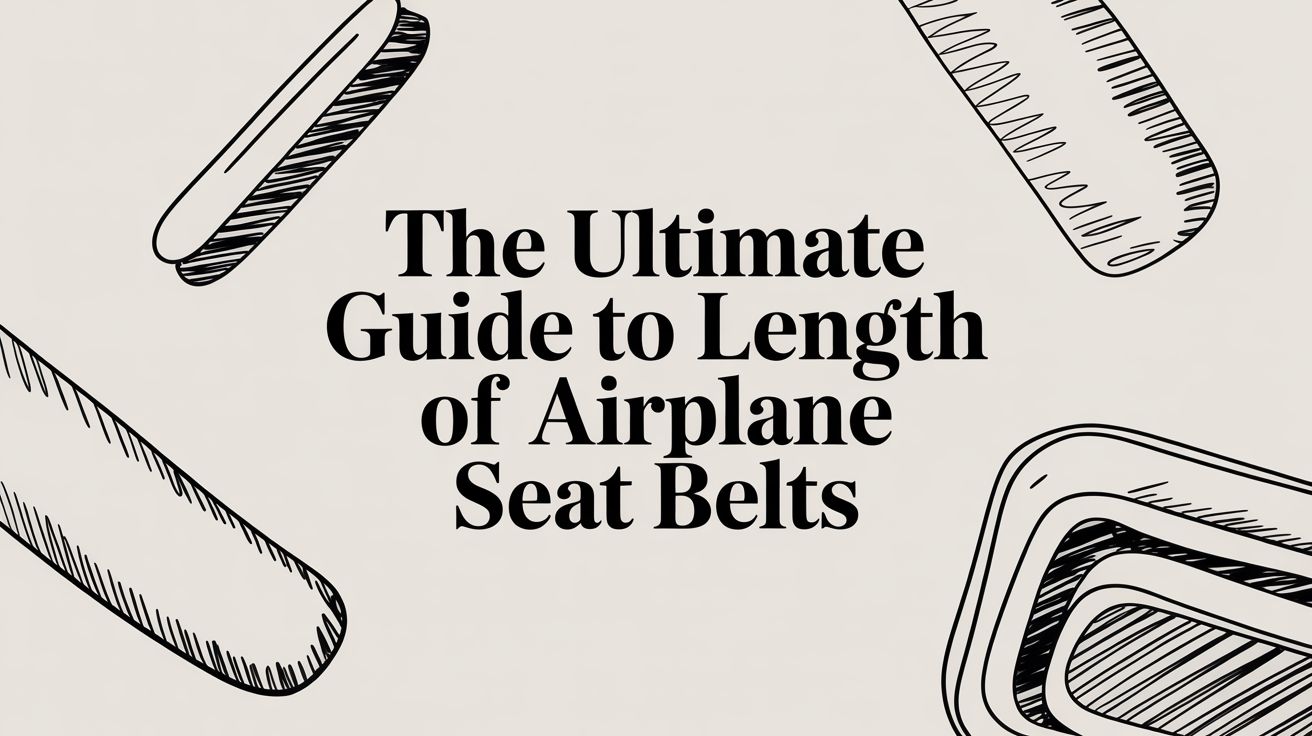 The Ultimate Guide to Length of Airplane Seat Belts