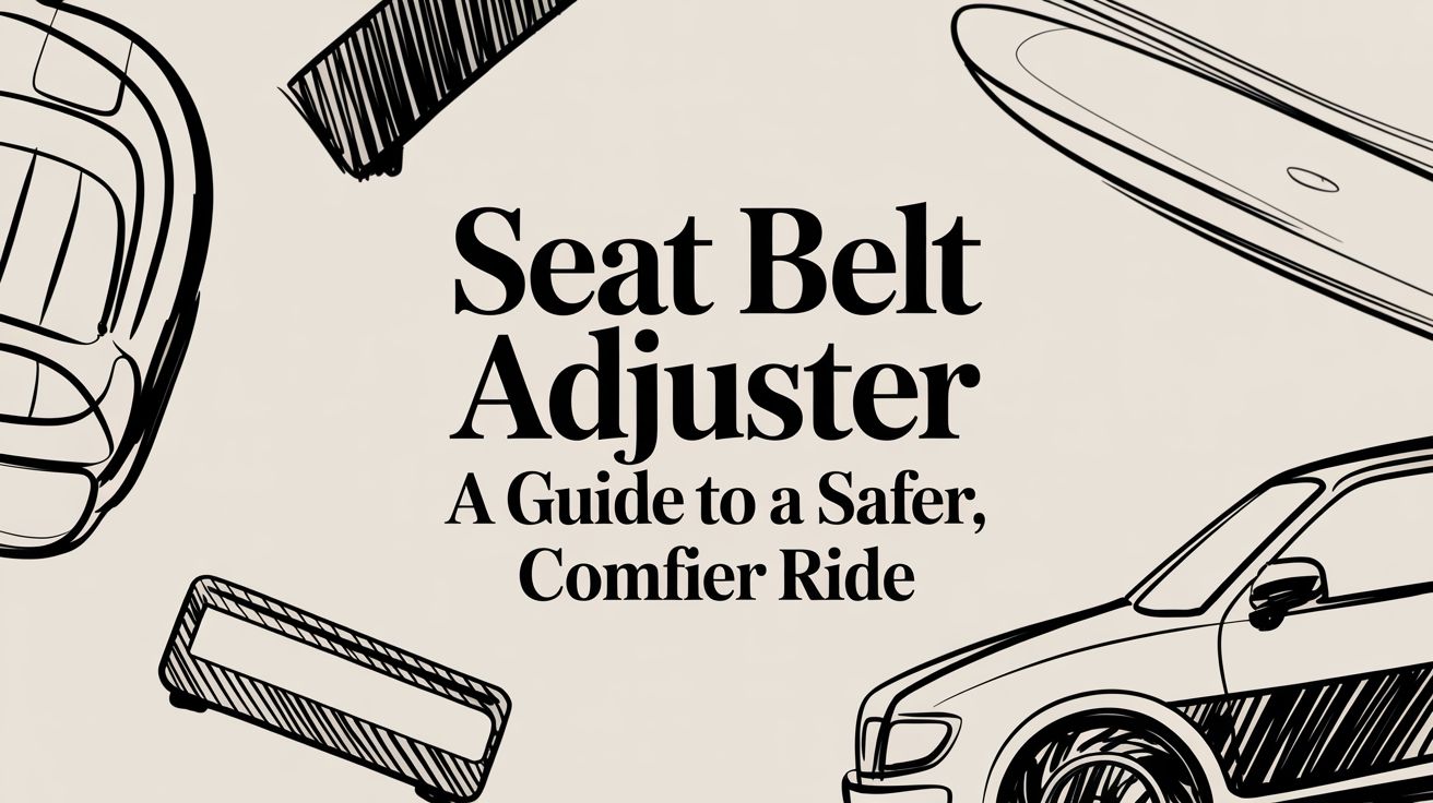 Seat Belt Adjuster A Guide to a Safer, Comfier Ride