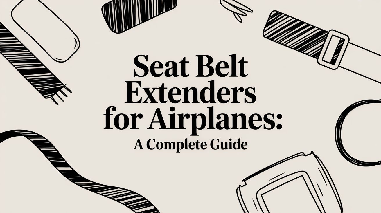 Seat Belt Extenders for Airplanes: A Complete Guide