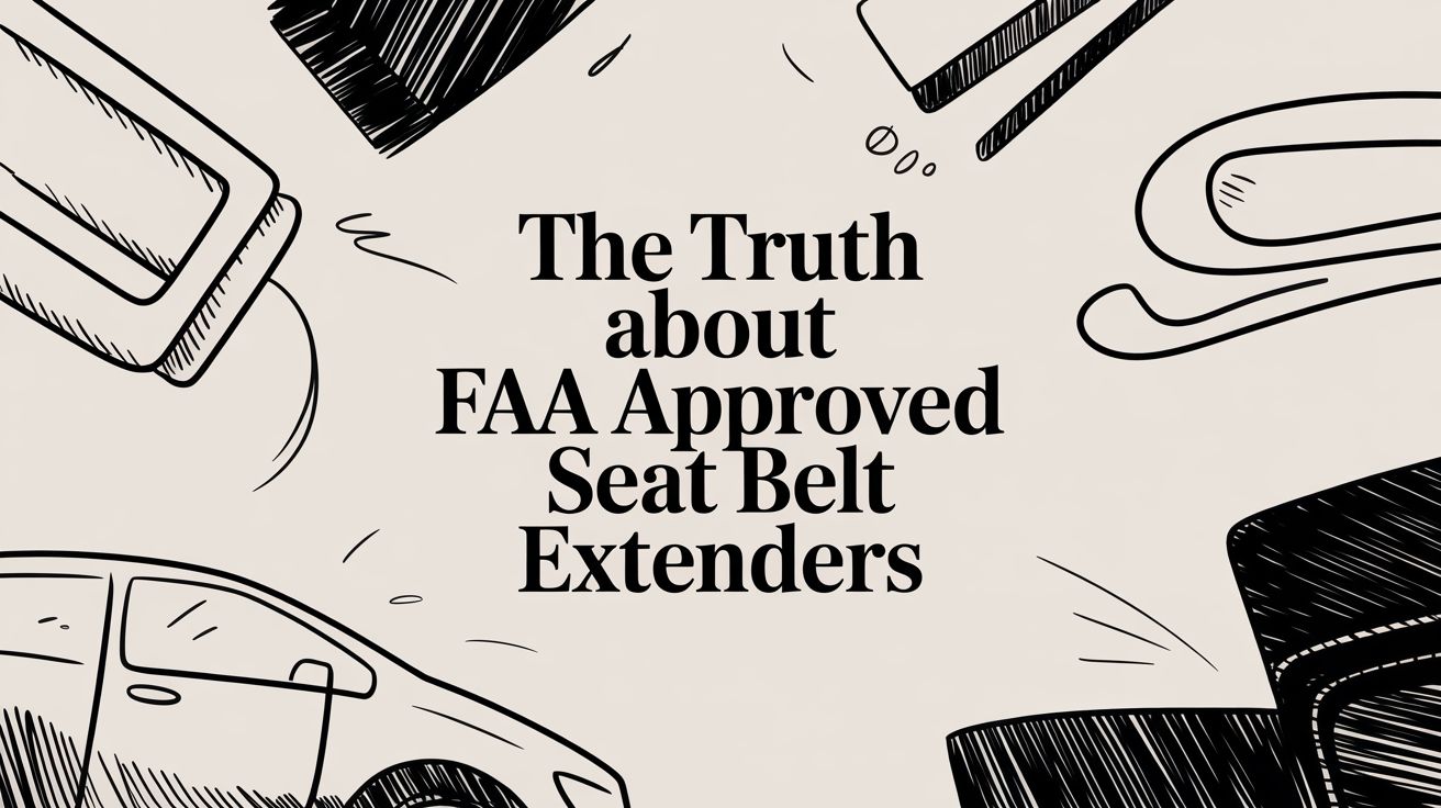 The Truth About FAA Approved Seat Belt Extenders