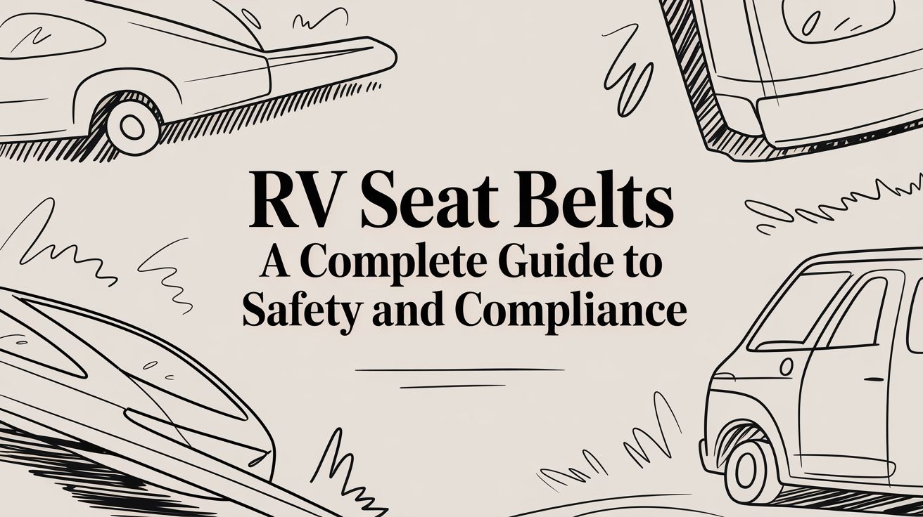 RV Seat Belts A Complete Guide to Safety and Compliance
