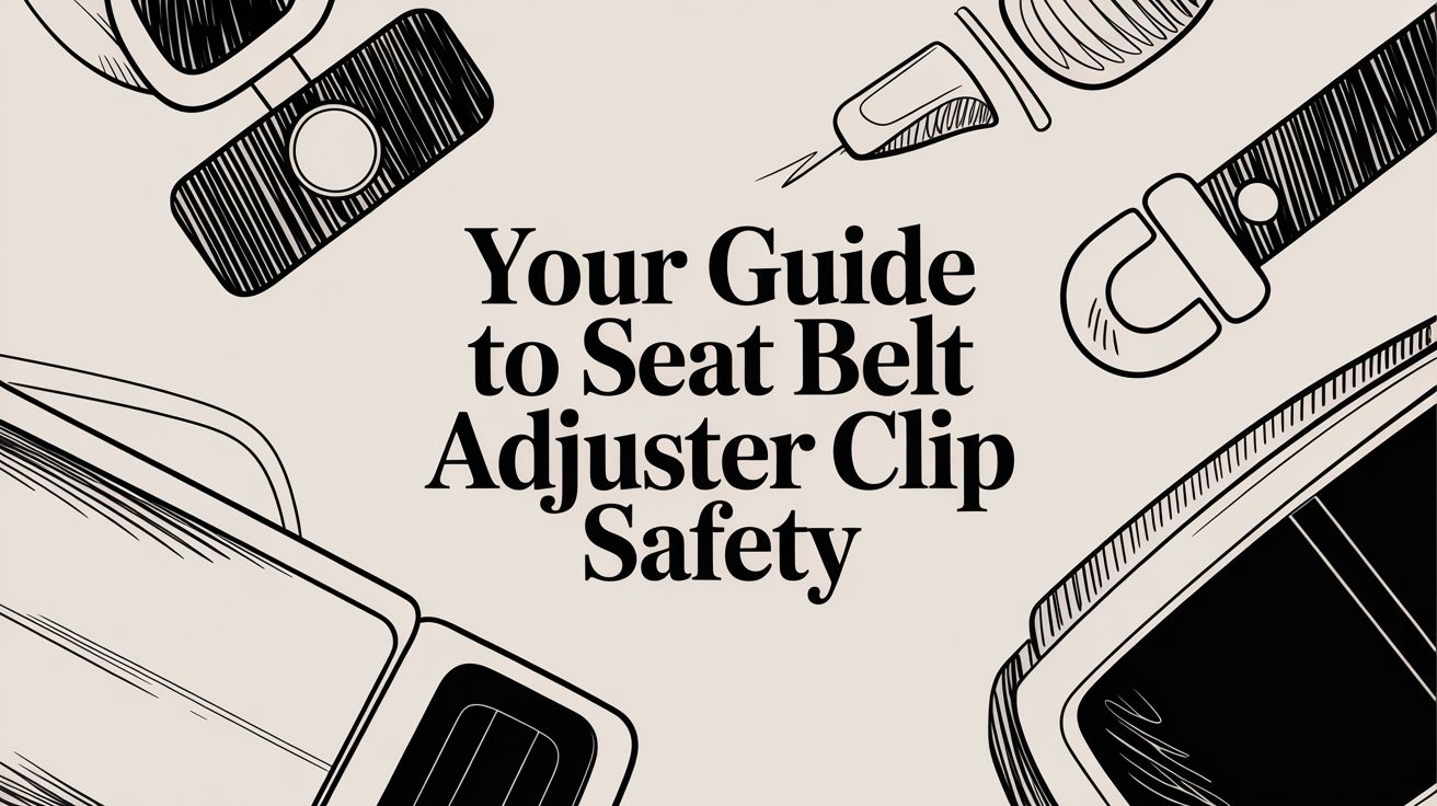 Your Guide to Seat Belt Adjuster Clip Safety