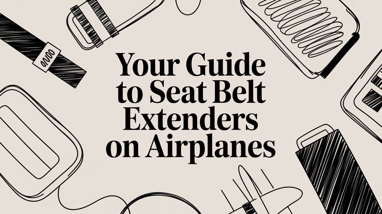 Your Guide to Seat Belt Extenders on Airplanes