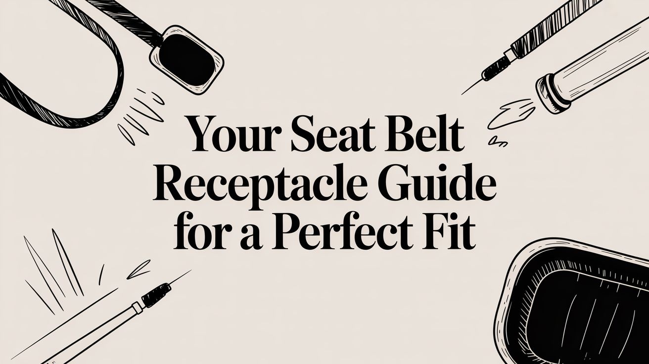Your Seat Belt Receptacle Guide for a Perfect Fit
