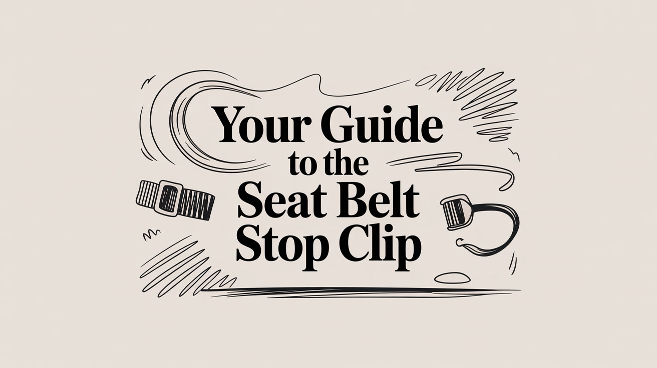 Your Guide to the Seat Belt Stop Clip