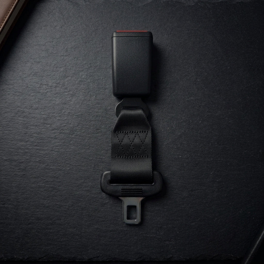 Regular 10-inch black seat belt extender for Kia Soul