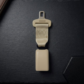 Regular 7-inch beige seat belt extender for Mercedes-Benz C-Class