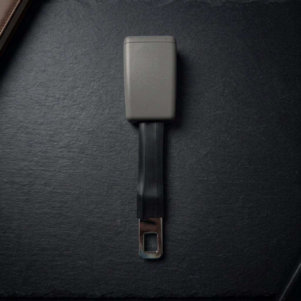 Rigid 5-inch gray seat belt extender for Chrysler Pacifica Hybrid