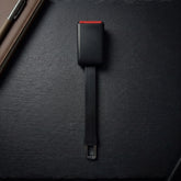 Rigid 7-inch black seat belt extender for Subaru Forester